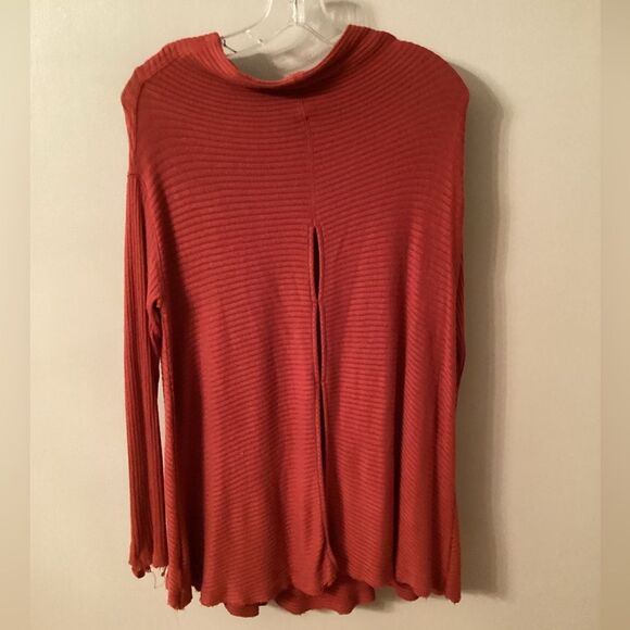 WE THE FREE SIZE SMALL BURNT ORANGE LOVER  SWEATER - Picture 4 of 10